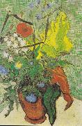 Vincent Van Gogh, Wild flowers and thistles in a vase